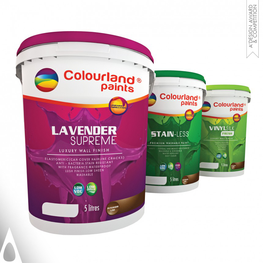 Prof.Dr. Jeffery Yap ® Brand New Packaging Design For Paints