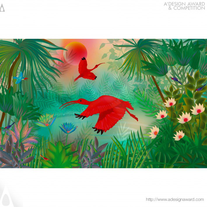 scarlet-ibis-by-gabriela-delgado