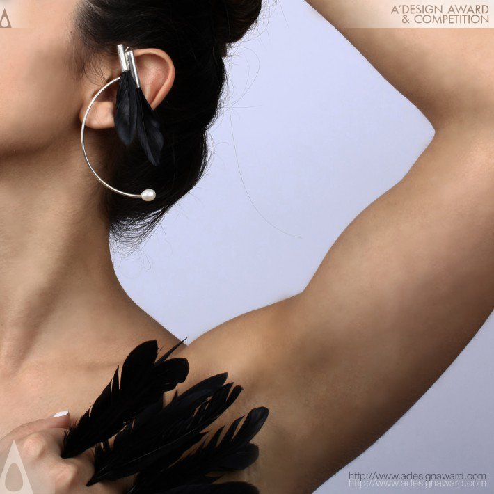 Ece Cokca - Feather Earring