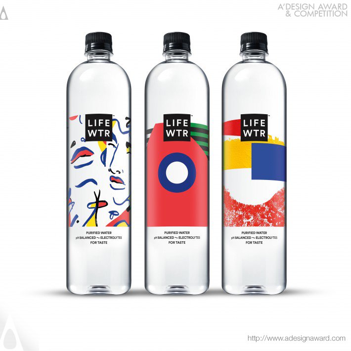 Lifewtr Series 2: Women in Art Brand Packaging by PepsiCo Design and Innovation