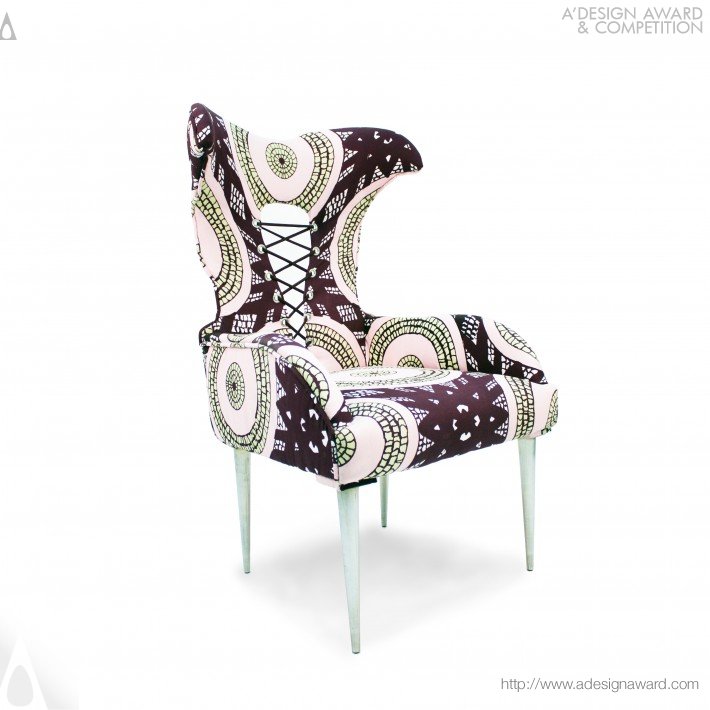 Victoria Ii Wing Back Chair by Xin Wen